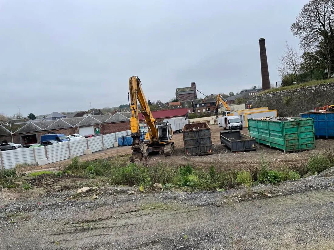 Friche du Bastion, démolition en cours