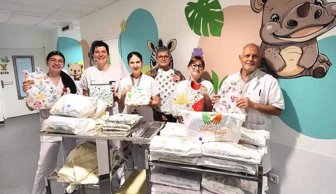 Un nouveau don des tricoteuses solidaires