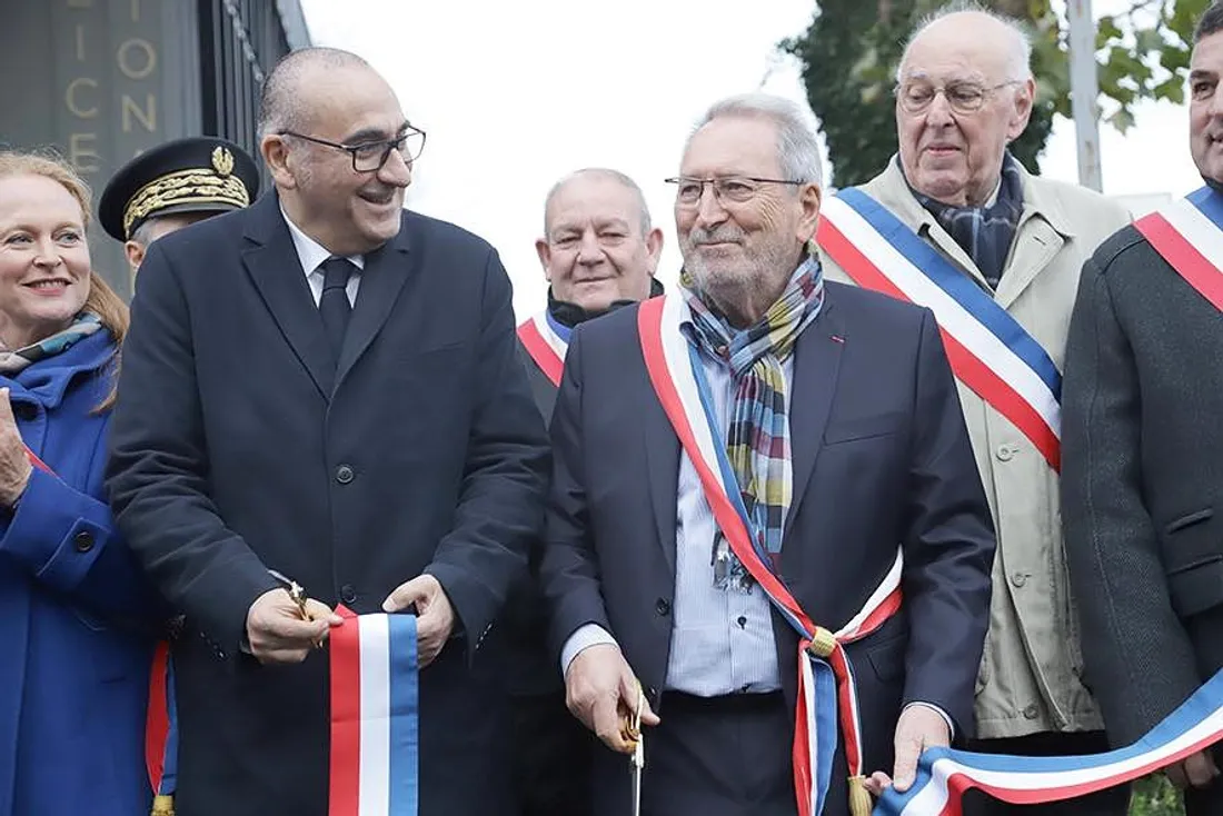 Inauguration du commissariat d'Aulnoye-Aymeries