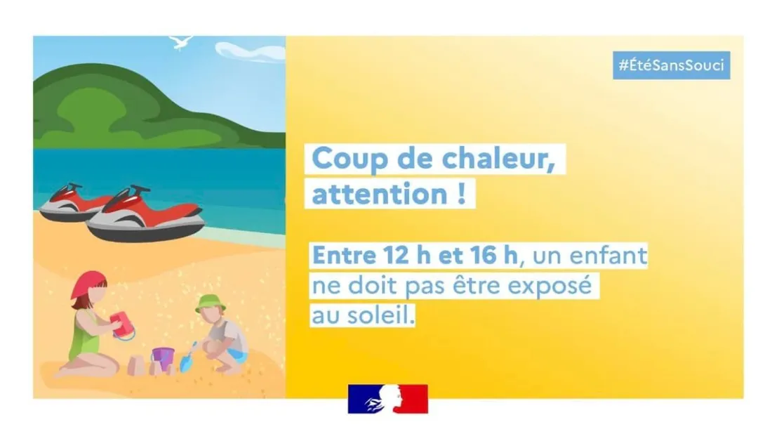 Du bon sens pendant ces fortes chaleurs