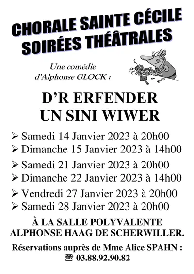 Soirées théâtrales de SCHERWILLER