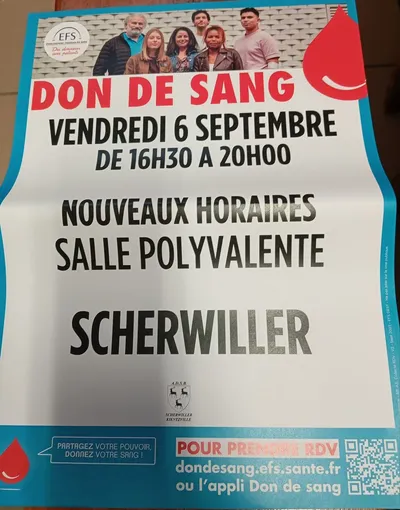 Affiche don de sang