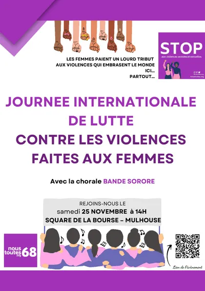 Journée Inernationale de Lutte Contre Les Violences Faites Aux Femmes 