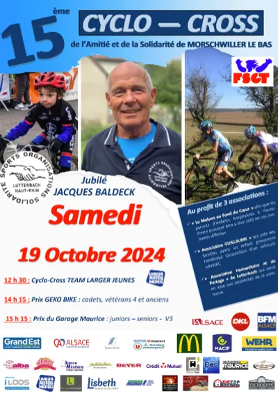 15ème CYCLO-CROSS de l’AMITIE et de la SOLIDARITE