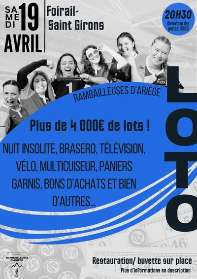 Loto des Rambailleuses d'Ariège