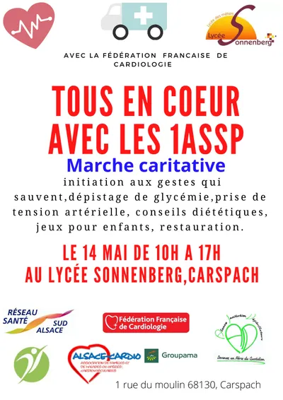 Marche caritative à Carspach