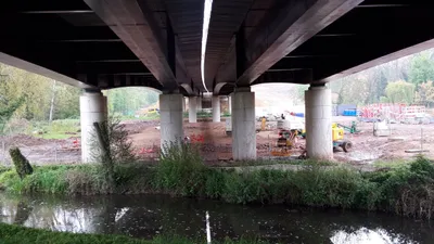 GCO viaduc Kolbsheim construction