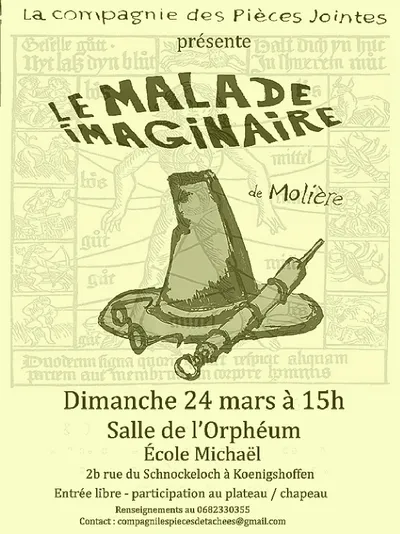 Représentation du Malade Imaginaire de Molière