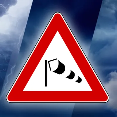 panneau vent attention météo