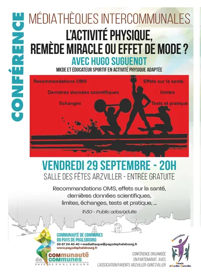  Conférence L'activité physique - Hugo SUGUENOT