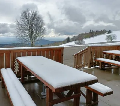 La neige fait son retour en Alsace
