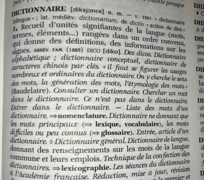 Les nouveaux mots du dictionnaire