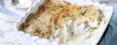 Gratin de cabillaud