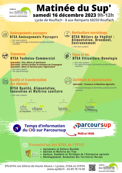 Matinée du Sup' aux Sillons de Haute Alsace