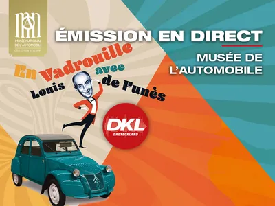 SLIDER DKL - EMISSION EN DIRECT - MUSEE DE L'AUTO