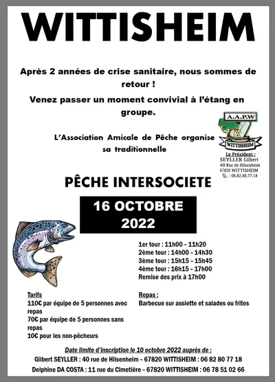 Pêche inter société