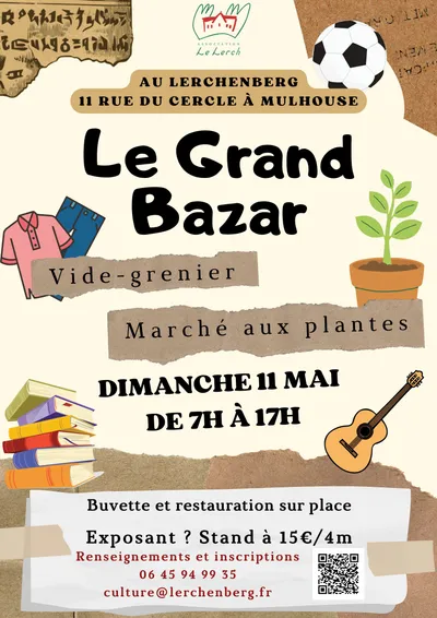 Marché aux puces "Le Grand Bazar"