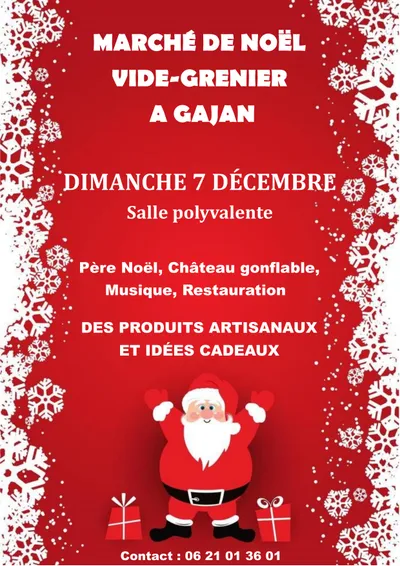 Marché de Noël et Vide-grenier de Gajan