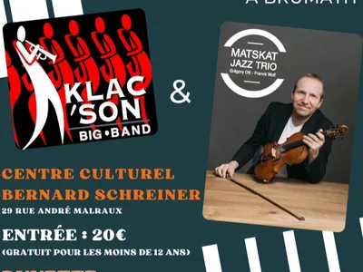 Double plateau, concert de Jazz