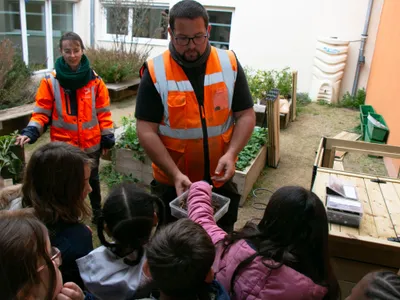 Les élèves d'Henri Ramolet sensibilisés au compostage