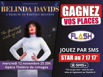 Gagnez vos invitations pour le concert de Belinda Davids A tribute...
