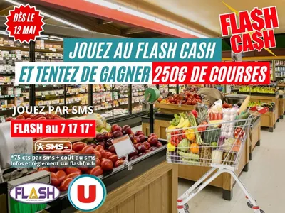 LE FLASH CA$H : Notre nouveau jeu pour gagner 250 € de course !