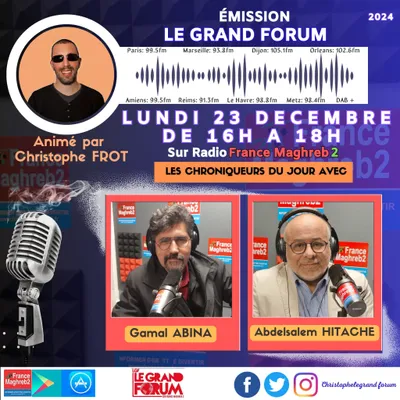 Le grand forum #Lgf du lundi 23 décembre 2024