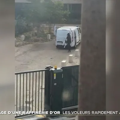 Braquage spectaculaire dans une raffinerie d'or, 12 millions...