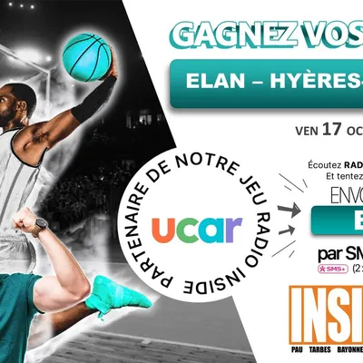 Gagnez vos invitations pour Elan Béarnais VS Quimper !