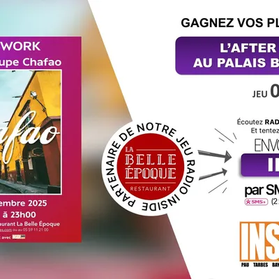 Gagnez vos invitations pour l'After Work du jeudi 06 novembre au...