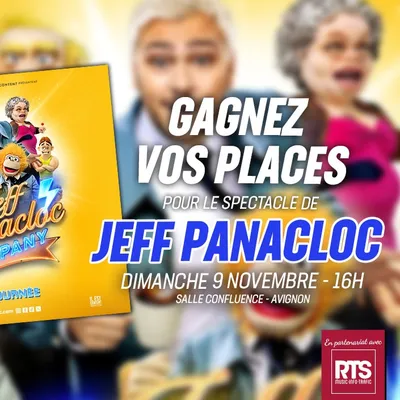 Jeff Panacloc à la salle Confluence d'Avignon