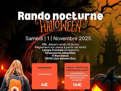 Lion-Devant-Dun : une rando nocturne pour Halloween