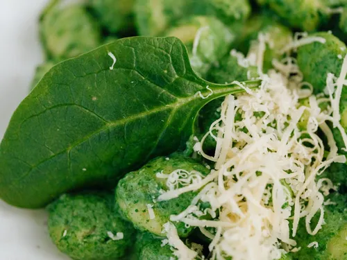Gnocchi à la sauce au basilic