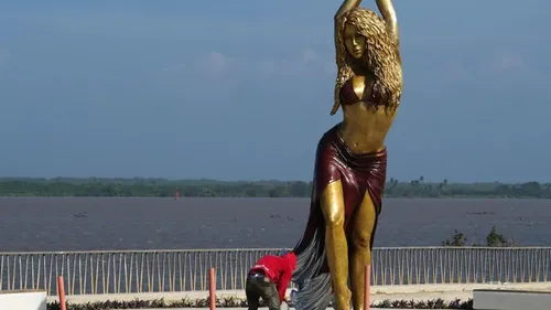 Une statue à l’effigie de Shakira a été construite en Colombie