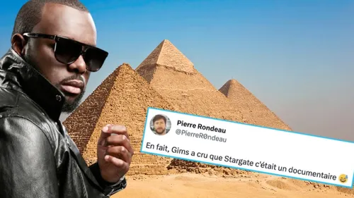 Gims prétend que l'Égypte antique avait de l'électricité et que les...