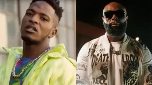 Kaaris et Niska félicitent Ninho après ses 2 dates au Stade de...