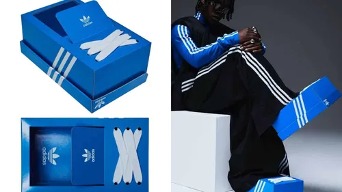 Adidas surprend avec des sneakers-boîtes pour le 1er avril