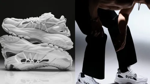 Versace lance sa nouvelle paire de sneakers technologique, "Mercury" !