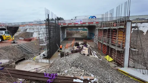Le chantier routier 5A3F