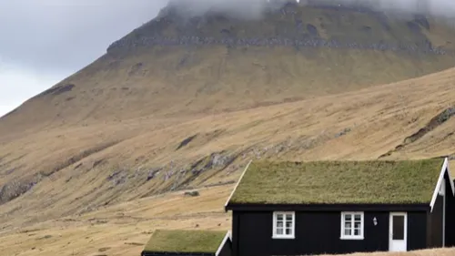 Îles Féroé : les toits végétalisés, une réponse face au changement...