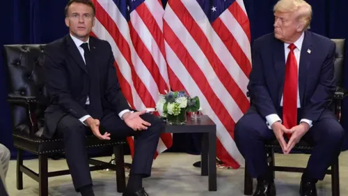 À l’ONU, Donald Trump et Emmanuel Macron affichent deux visions...