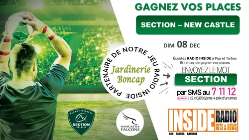 Liste des gagnant(e)s : Les invitations à gagner pour le match...