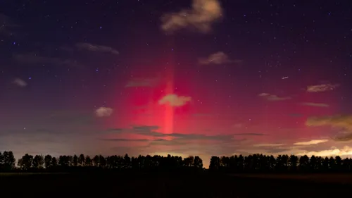Des aurores boréales en France : regardez les plus belles photos...