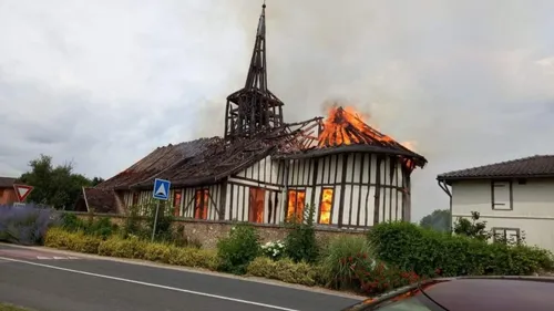 Une cagnotte pour reconstruire l'église de Drosnay dans la Marne.