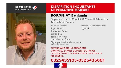 Appel à témoins après une disparition inquiétante  