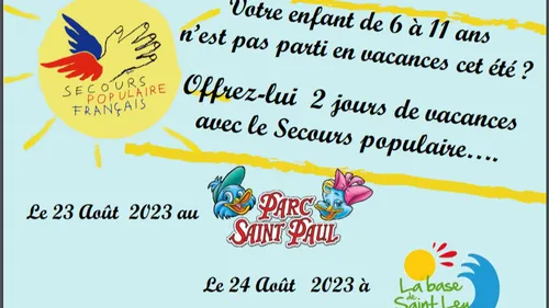 Le Secours populaire organise deux jours de dépaysement pour les...