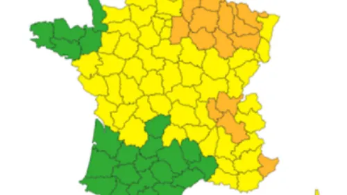 DE VIOLENTS ORAGES ATTENDUS SUR LA CHAMPAGNE-ARDENNE