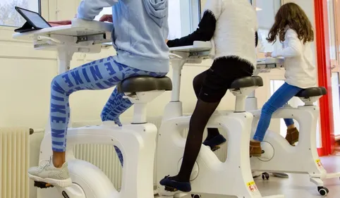 Bureau-vélo dans deux écoles de Toulouse : gadget ou innovation...