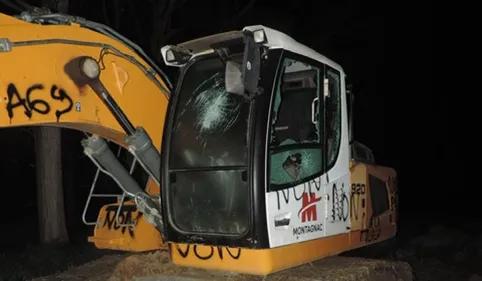 A69. "J'ai demandé la pleine mobilisation des forces de l'ordre",...