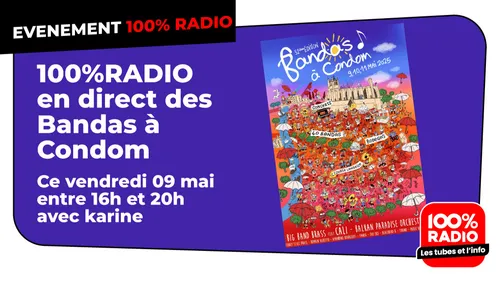 100% partenaire de BANDAS A CONDOM 2025